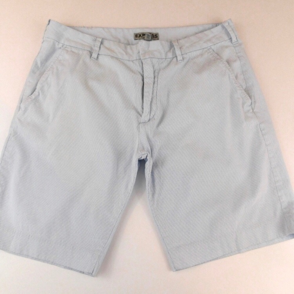 Express Photographer Men Chino Shorts Sz 30/30